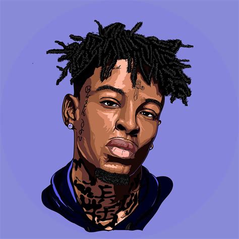 21 Savage On Behance Rapper Art Savage Wallpapers 21 Savage