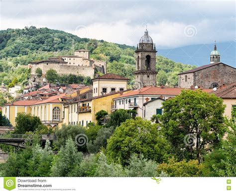 Pontremoli Ancient Medieval Town In Italy Stock Photo Image Of
