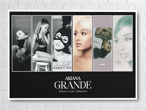 Ariana Grande Poster Ariana Grande Album Cover Poster Etsy