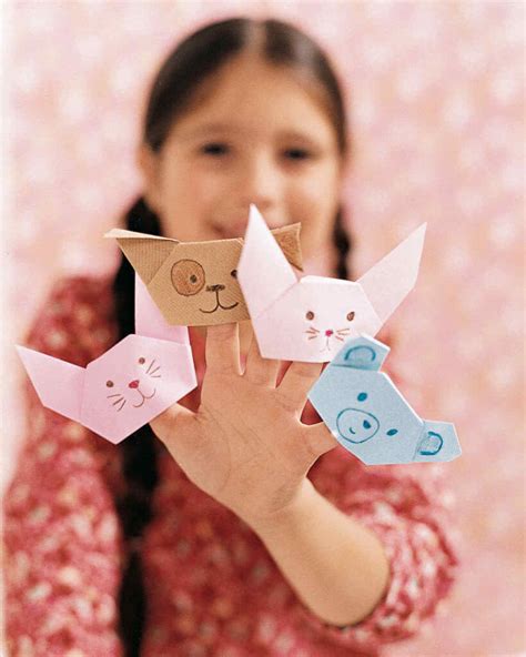 How To Make Paper Finger Puppets Craft Project Kids Will Love