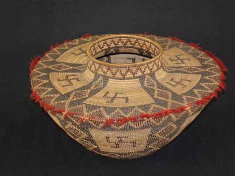 Yokuts Native American Indian Baskets Basketry Gene Quintana Fine