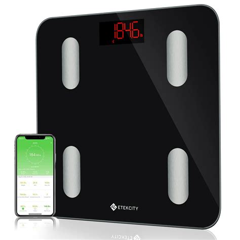 Etekcity Smart Bluetooth Body Fat Scale Digital Bathroom Weight Scale