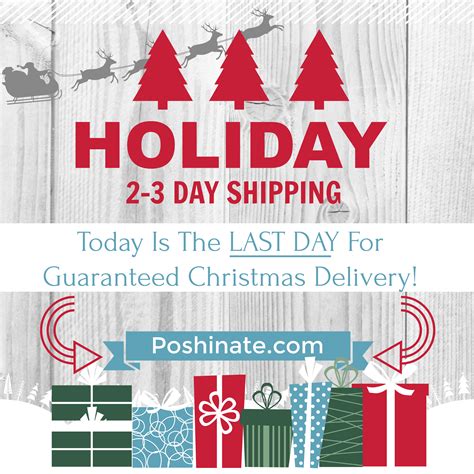 Last Day To Get Guaranteed Shipping In Time For Christmas Even To The