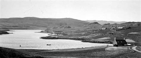 Tour Scotland Old Photograph Loch Of Clousta Shetland Islands Scotland