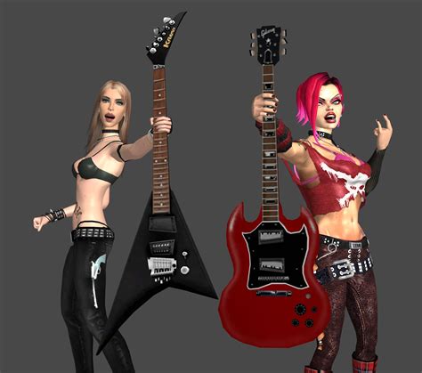 Guitar Hero Guitars Pack For Xps By Roodedude On Deviantart