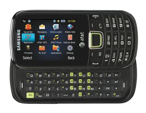 Samsung Evergreen A667 Gsm Unlocked Qwerty Cell Phone Black Tvs