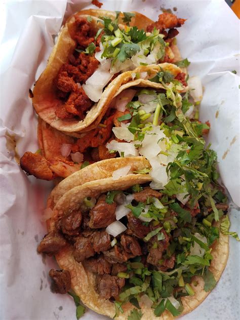 [i Ate] Tacos Al Pastor And Carne Asada Comida Recetas De Comida Comida Mexicana Tradicional