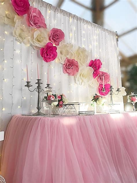 Imagen relacionada | Baby shower flowers, Baby shower backdrop, Pink