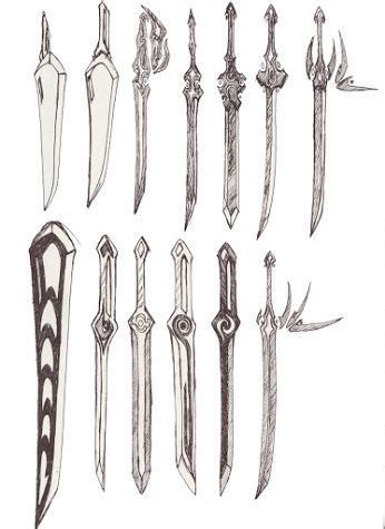 Image of how to draw manga anime weapons. Pin on World of Swords