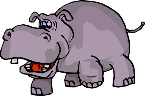 Hippo Cartoon Clipart Best
