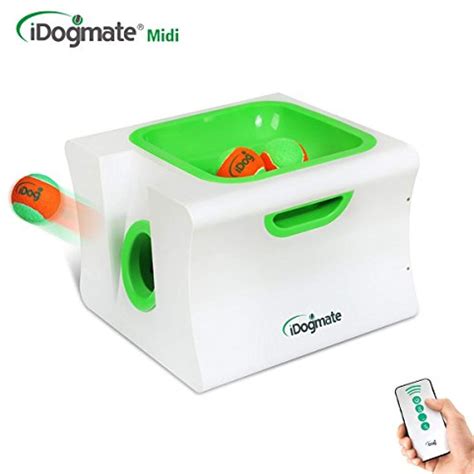 Automatic ball thrower for dogs diy easy to follow guide. iDogmate Dog Ball Launcher, Automatic Ball Thrower for ...