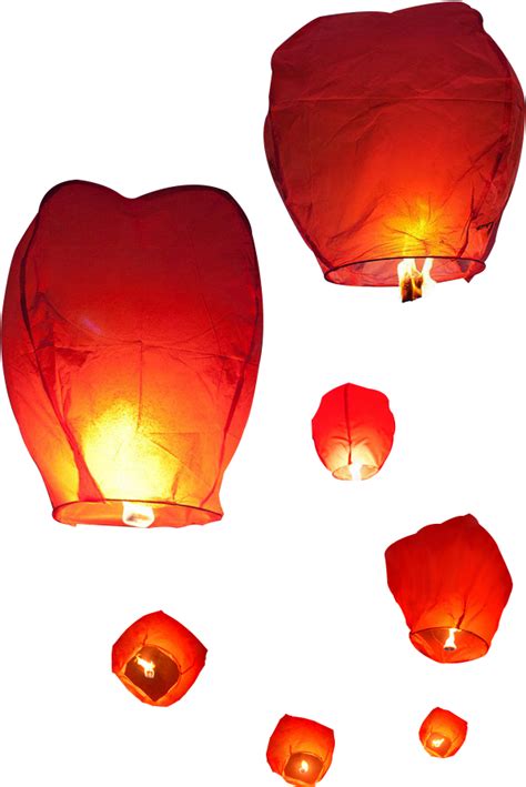 Download Png Lanterns In The Sky Free Transparent Png