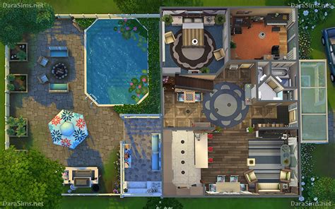Boleh ke diorang ni ngam? Family Corner - House for Sims 4 (noCC) | DaraSims.net