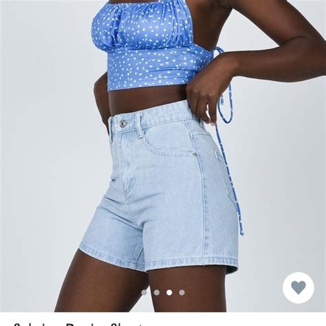 Princess Polly Shorts Princess Polly Sabrina Denim Shorts Poshmark