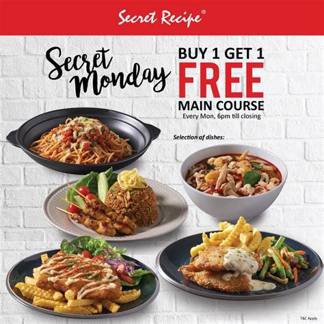 Easy and best malaysian recipes by a native malaysian food blogger bee yinn low. Jangan Lupa Beli Promo 'Buy 1 Free 1' Di Secret Recipe ...
