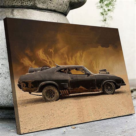 Mad Max Interceptor Canvas Set Legendary Wall Art