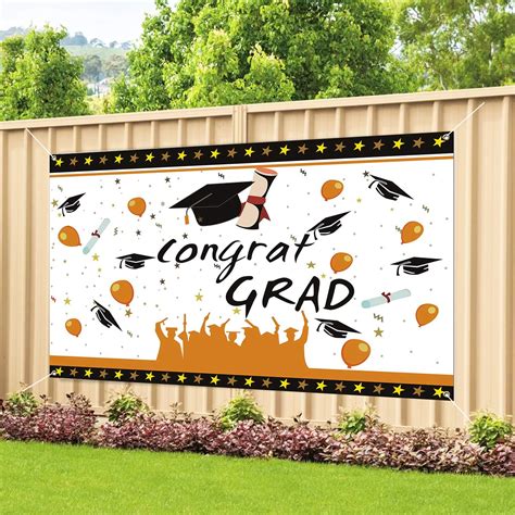Midolo Graduation Banner Large Size 78x45 For