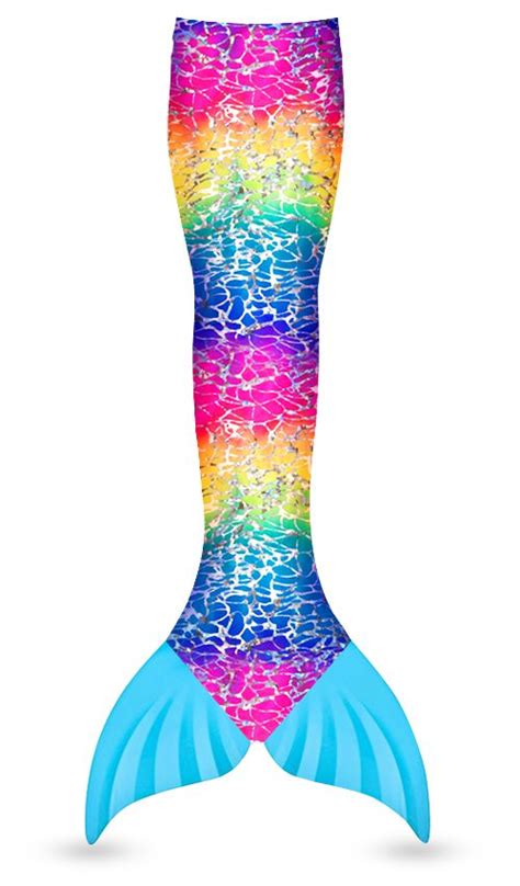 Premium Swimmable Mermaid Tails For Kids And Adults Rainbow Mermaid