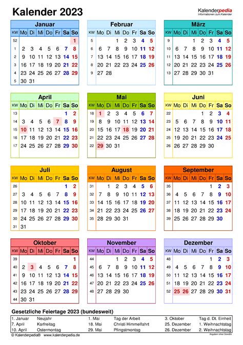 Kalender 2023 Word Zum Ausdrucken 19 Vorlagen Kostenlos