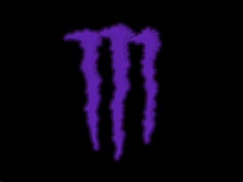 Monster Logo Purple Wallpapers Wallpaper Cave