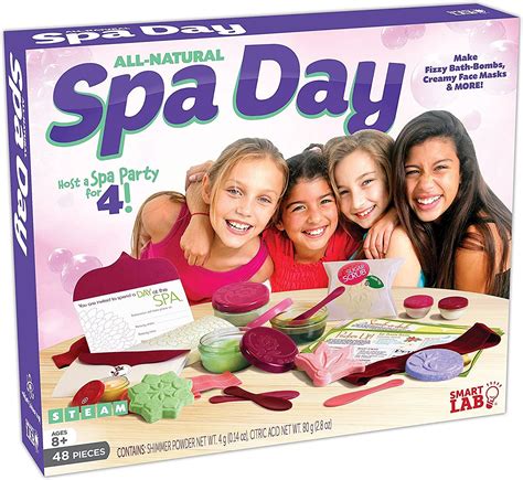 Buy Smartlab Toys All Natural Spa Day Make Fizzy Bath Bombs Creamy Face Masks And More With 48