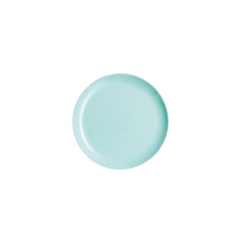 Luminarc Assiette Plate En Opale Turquoise Cm Diwali Light Turquoise