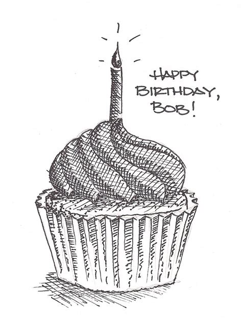 Happy Birthday Sketch Images At Explore Collection