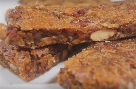 Allow to cool and cut into bars. Amazing Fiber Bars You Can Make at Home (4 Variations) | Recipe | Food processor recipes, Honey ...