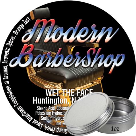 Modern BarberShop Shaving Soap | website