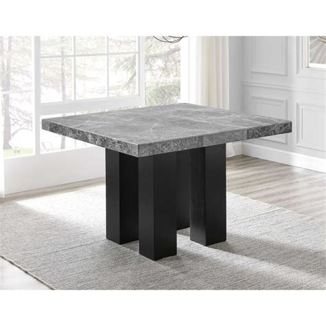 Prime Camila 1xcm540pb1xcm540ptg Square Gray Marble Counter Height