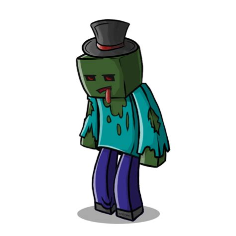 Fancy Minecraft Zombie Animated  By Vingelius On Deviantart