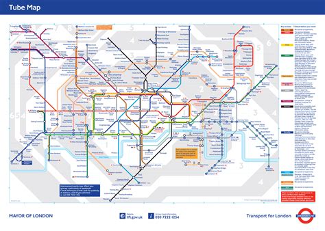 Plano Metro De Londres De Turismo En Londres Guia De Viaje