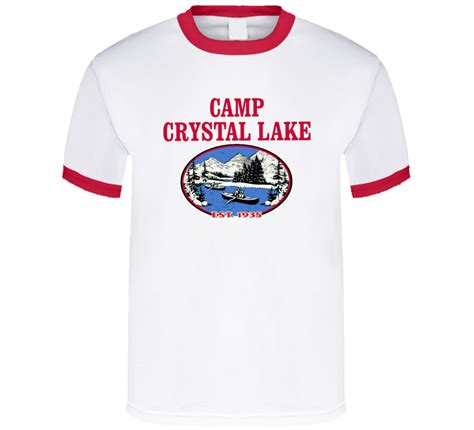 Friday The 13th Camp Crystal Lake Black T Shirt