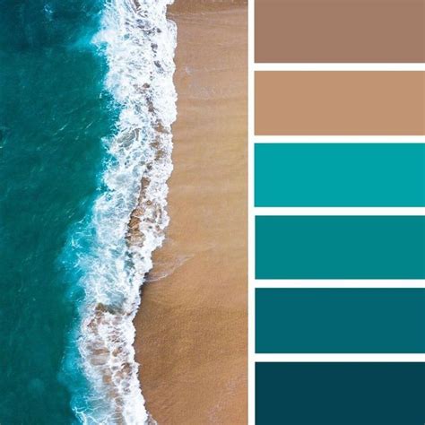 Цветовая схемаcolor Scheme Turquoise Color Palette Turquoise Color