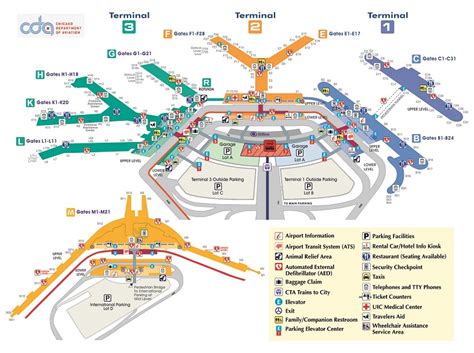 Accessibility Guide Chicago Ohare International Airport Ord