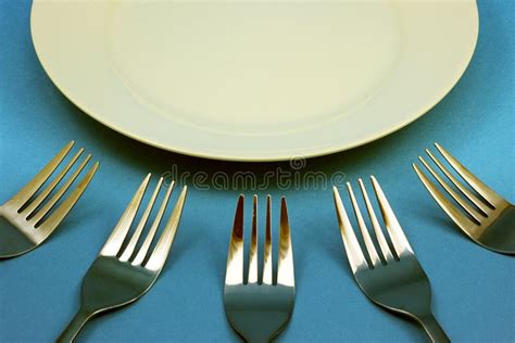 Fork And Spoons Stock Photo Image Of Fork Setting Silver 11303958
