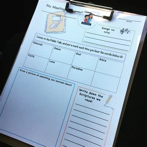 100% written by industry experts in us/can. JW Children's Meeting Worksheet (English) | Family worship ...