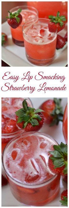 Easy Lip Smacking Strawberry Lemonade Recipe
