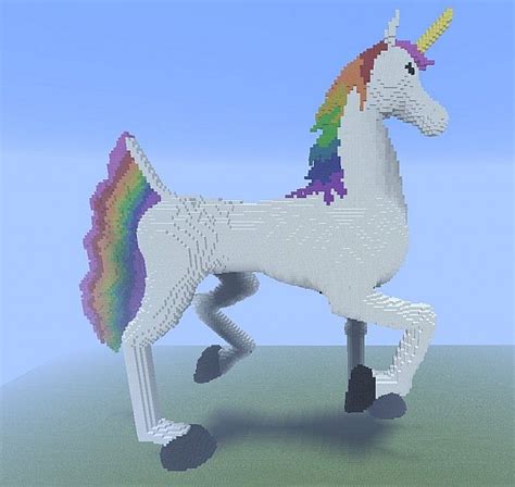 Rainbow Unicorn Minecraft Project