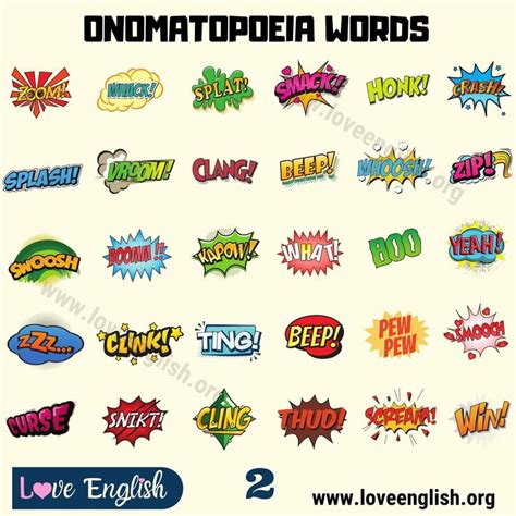 Browse our scrabble word finder, words with friends cheat dictionary, and wordhub word solver to find words starting with x. Onomatopoeia: Wonderful List of 120+ Words that Describe ...