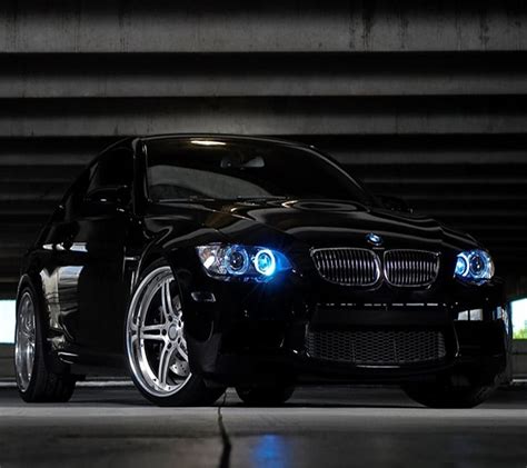 720p Descarga Gratis Bmw Negro Auto Azul Bmw Coche Luces