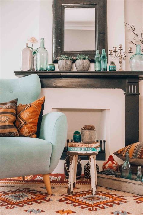 Bohemian home decor ideas with the best accessories and vintage finds.