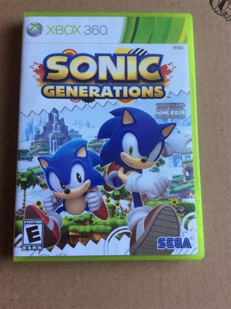 Sonic Generations Microsoft Xbox 360 2011 Sonic Generations