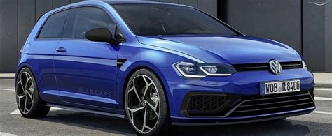 2021 Vw Golf R Rendering Is All About The Headlights Autoevolution