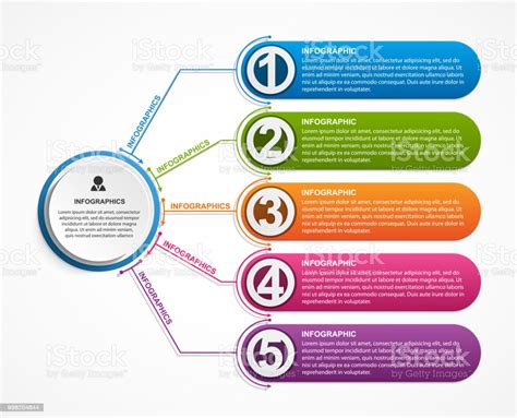 Infographic Design Organization Chart Template For
