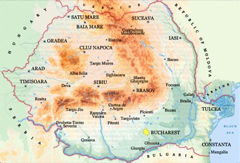Harta Judete Romania Hresaao