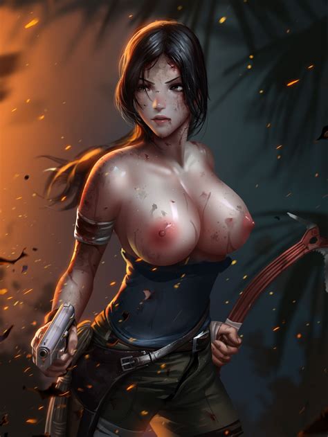 Lara Croft Tomb Raider And 1 More Drawn By Liangxing Danbooru