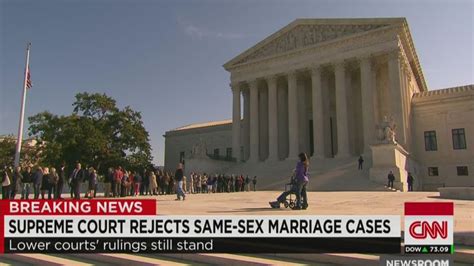 Same Sex Marriage Gets Tacit Victory From Supreme Court Cnn Politics