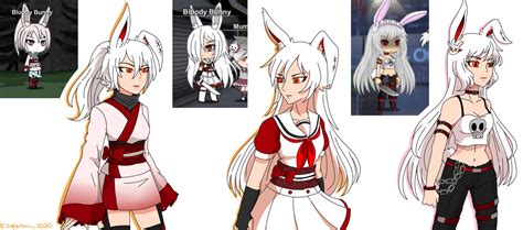 Fans And My Style Bloodybunny Human Ver By Kanayanga On Deviantart