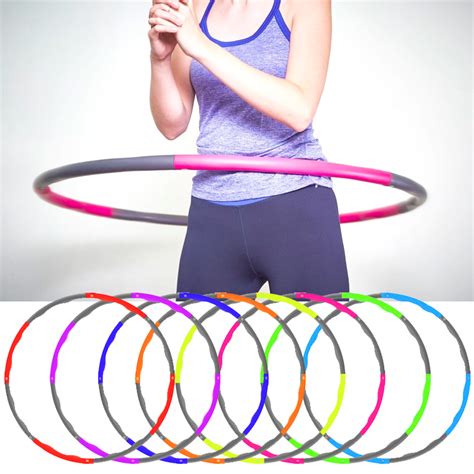 Hula Hoop Fitness Abs Workouts Core Exercises Weighted Padded Foam Hula